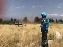 Viral Prajurit TNI Halau Tank Israel di Perbatasan Lebanon, Begini Ceritanya