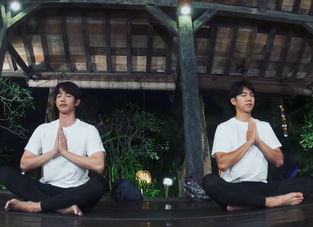 Jasper Liu Menjalani Meditasi di Bali