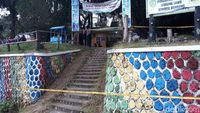 Penampakan Lokasi Penyerangan Wakapolres Karanganyar