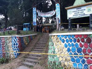 Penampakan Lokasi Penyerangan Wakapolres Karanganyar