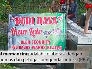 Video: Terapi Unik RS di Klaten, Ajak Mancing Pasien COVID-19