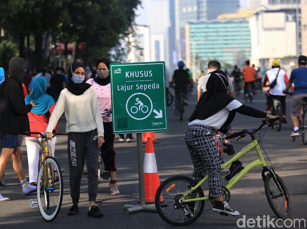 Tutup-Buka Kawasan Pesepeda Jakarta Hanya Berselang 2 Pekan Tutup-Buka Kawasan Pesepeda Jakarta Hanya Berselang 2 Pekan