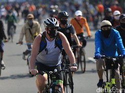 Teka-teki Pesepeda Jatuh dengan Mulut Berdarah di Monas