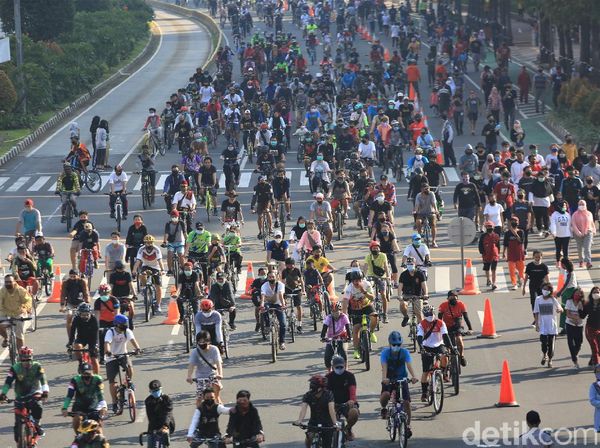 Melihat Lagi Ramainya Sudirman-Thamrin di Minggu Pagi yang Bikin CFD Kembali Ditutup
