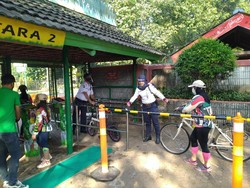 Hari Kedua Dibuka, Pengunjung Mulai Ramai Datangi Ragunan Pagi Ini