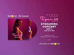 Rossa Gelar Konser Streaming Tegar 2.0, Catat Tanggalnya! 