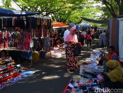 Dua Pasar Minggu di Kota Bandung Kembali Ramai