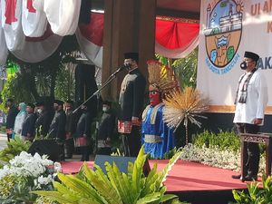 Pimpin Upacara HUT Ke-493 DKI, Anies Yakin Jakarta Mampu Lewati Pandemi Corona