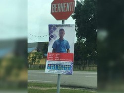 Akhir Manis Pria yang Dulu Viral Pasang Spanduk Cari Jodoh di Tiang Listrik