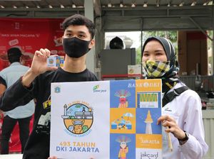 Kartu JakCard Edisi Spesial HUT DKI ke-493