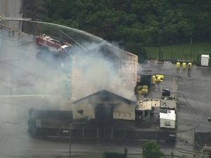 Pangkalan Militer AS di Jepang Kebakaran