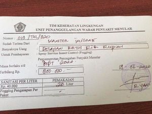 Waspada! Penyemprot Disinfektan di Cianjur Pasang Tarif Rp 800 Ribu
