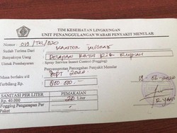 Waspada! Penyemprot Disinfektan di Cianjur Pasang Tarif Rp 800 Ribu