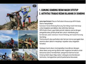 Doni Tata Cs Dihukum Tanam 11.500 Pohon di Gunung Sumbing Doni Tata Cs Dihukum Tanam 11.500 Pohon di Gunung Sumbing