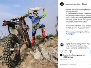 Doni Tata dan Crosser Cantik Disentil Gegara Trabas Gunung Sumbing Doni Tata dan Crosser Cantik Disentil Gegara Trabas Gunung Sumbing