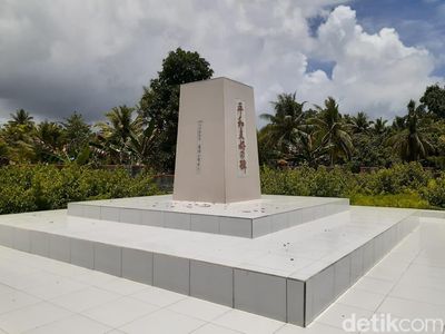 Foto: Tempat Peringatan Perang Dunia II di Papua