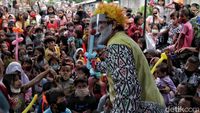 Aksi Menghadirkan Senyum Anak-anak Korban Kebakaran