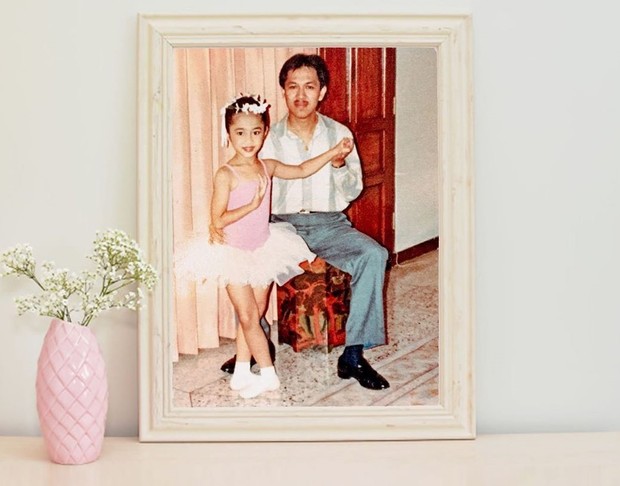 Prita Hapsari sejak kecil sudah belajar menari balet.