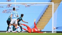 Phil Foden membuka skor di menit ke-22. Michael Regan/Getty Images.