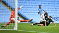 Melihat Aksi Mahrez dan Phil Foden Cukur Burnley