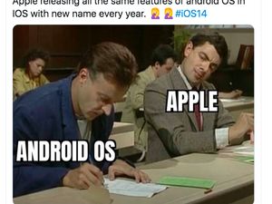 Meme Pengguna Android Tertawakan iOS 14
