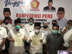 Gerindra Dukung Nasrul Abit-Indra Catri Maju di Pilgub Sumbar