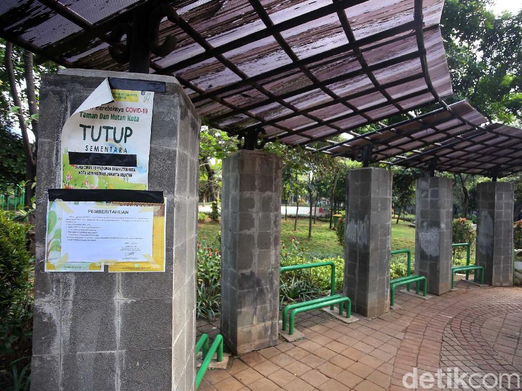 PSBB Transisi, Taman Tanjung Masih Ditutup PSBB Transisi, Taman Tanjung Masih Ditutup