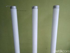 Keren, Warga Surabaya Buat Tempat Hand Sanitizer Sistem Injak Gravitasi