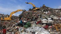 Volume Sampah di TPST Bantargebang Turun