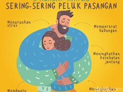 5 Manfaat Sehat yang Didapat Saat Memeluk Pasangan