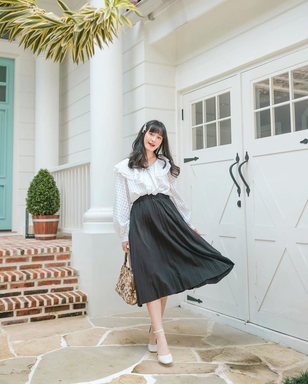 7 Tips Mix & Match Rok Korean Look ala Vanessa Andrea