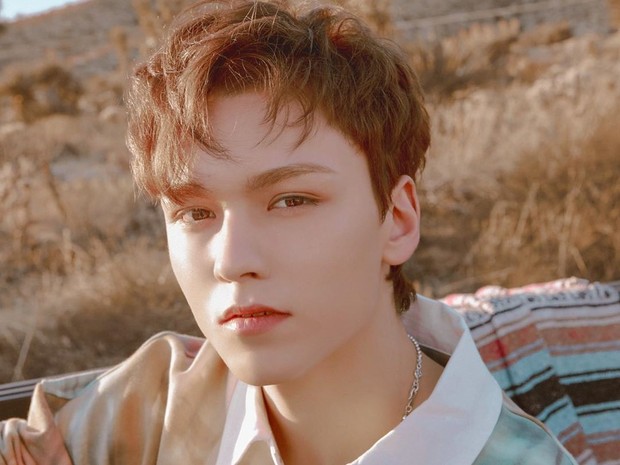 Vernon Seventeen/instagram.com/vernonsite Dengan wajahnya yang blasteran Vernon seperti seorang anak Raja dari Eropa