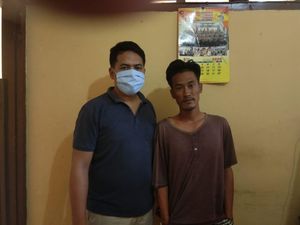 Aniaya Ayah Usai Tuduh Selingkuh dengan Istrinya, Emon Ditangkap Polisi