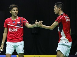 Taklukkan Rian/Marthin, Fajar/Yerimia Unggul Permainan Net