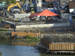 Pengerjaan Jembatan Joyoboyo 35%, Ditargetkan Selesai Akhir Tahun Ini