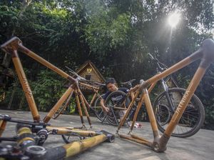 Keren! Sepeda Bambu Made in Indonesia Tembus Pasar ASEAN