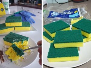 Wow! Nenek Ini Bikin Kue Persis Spons Pencuci Piring