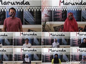 Meraup Cuan dari Masker Batik Marunda yang Mempesona Meraup Cuan dari Masker Batik Marunda yang Mempesona