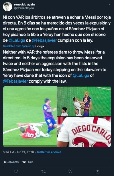 Messi Injak Yeray