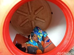 Relawan Korban Corona yang Isolasi Diri di Tangki Diganjar Hadiah BNBP