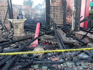 Vihara Setia Dharma Balikpapan Kebakaran, Diduga karena Korsleting