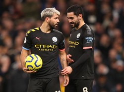 Tutupi Absennya Aguero, Guendogan Disiapkan Jadi False Nine