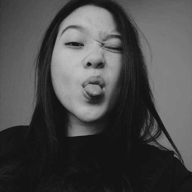 Zidny Lathifa/sumber: insragram.com/zidnylthfa Potret cantik Zidny Lathifa dengan pose duck face