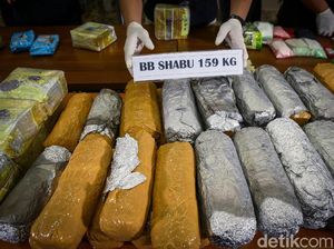 Buru Pemesan 159 Kg Sabu, Bareskrim: Inisialnya Sudah Kami Dapat