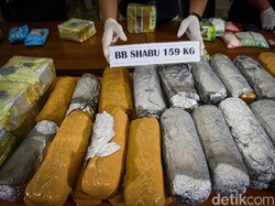 Buru Pemesan 159 Kg Sabu, Bareskrim: Inisialnya Sudah Kami Dapat