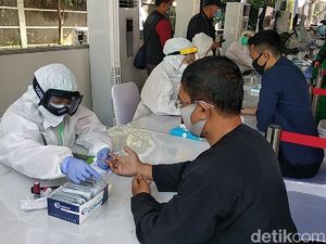 BIN Rapid Test 92 Warga Bandung, 1 Orang Reaktif BIN Rapid Test 92 Warga Bandung, 1 Orang Reaktif