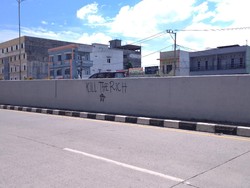 Muncul Vandalisme Kill The Rich di Medan, Pemko Turun Tangan