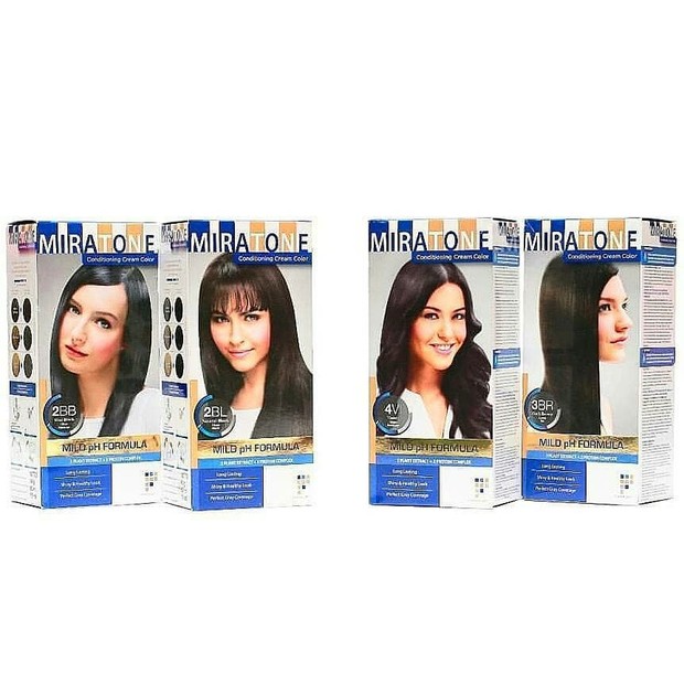 Miratone Conditioning Cream Color ini juga bisa melembabkan dan menutrisi rambut dengan baik. Produk cat rambut dengan tekstur krim ini bisa menghasilkan warna yang tahan lama.