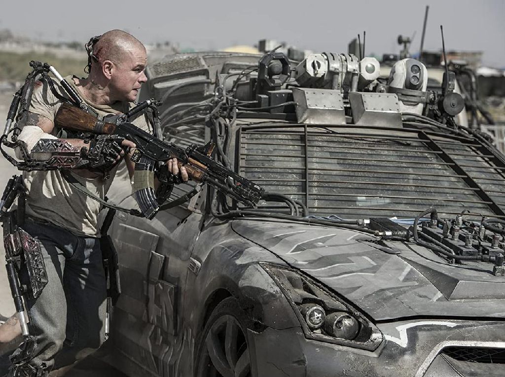 Sinopsis Elysium, Matt Damon Berusaha Lolos dari Bumi yang Sekarat Sinopsis Elysium, Matt Damon Berusaha Lolos dari Bumi yang Sekarat
