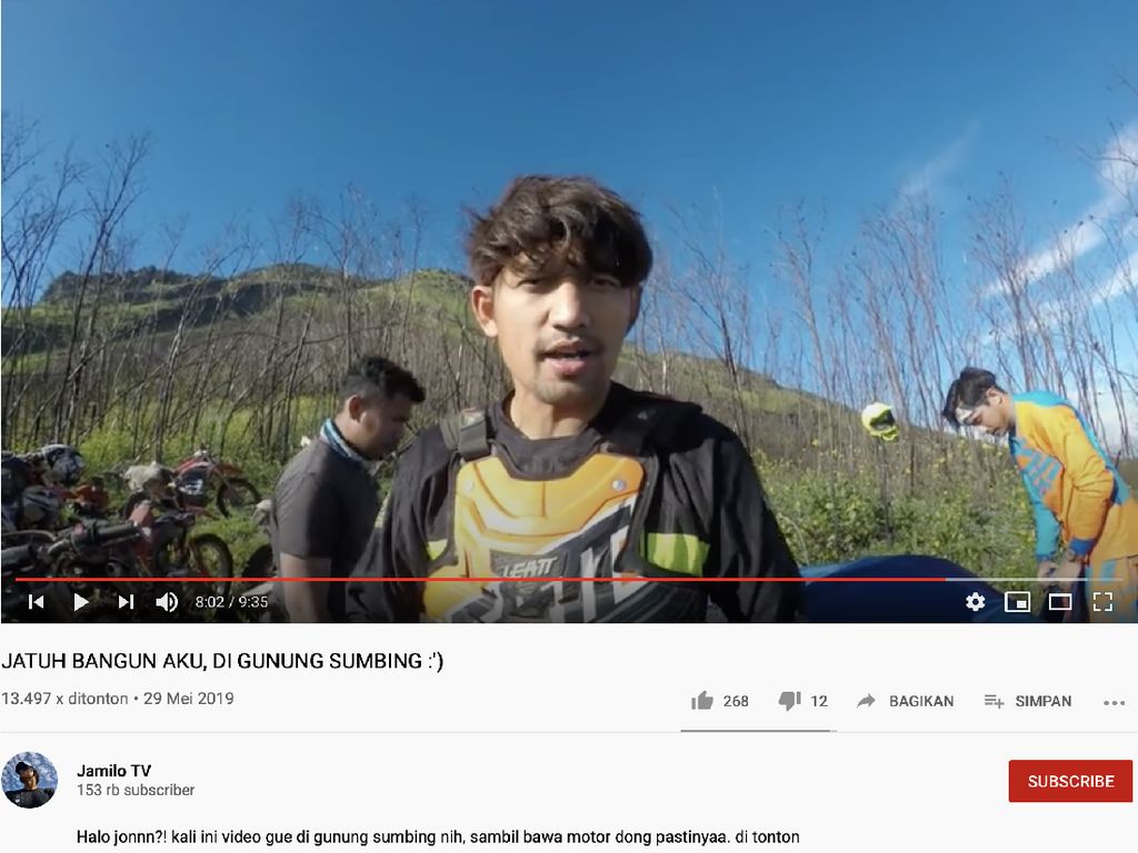 Ibnu Jamil-Darius Sinathrya Juga Pernah Trabas di Gunung Sumbing Ibnu Jamil-Darius Sinathrya Juga Pernah Trabas di Gunung Sumbing